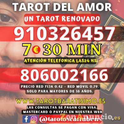 Videntes y Tarotistas te esperan a solo 7 euros